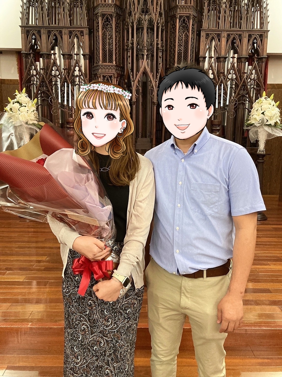 2022年7月に成婚したカップルのプロポーズした日の写真（愛媛県34歳女性／愛媛県32歳男性）