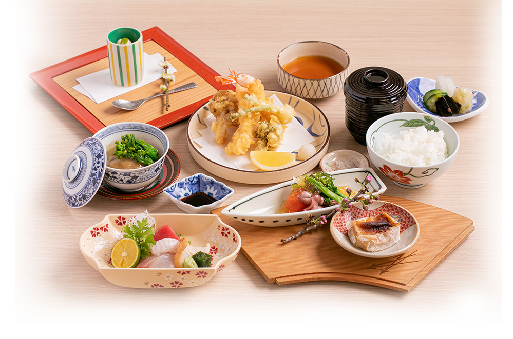 てんぷら花三昧の料理写真