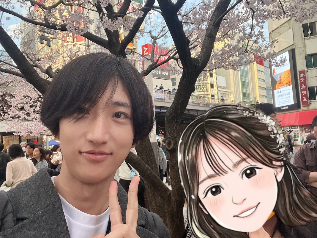 2025年12月に成婚した女性と担当者の写真（千葉県37歳男性／千葉県34歳女性）