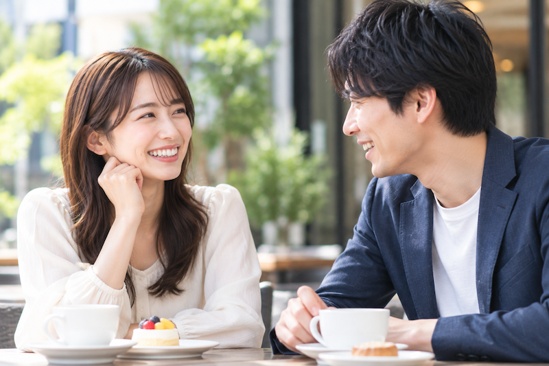結婚相談所の仮交際でデートを楽しみ脈ありの雰囲気がある男女