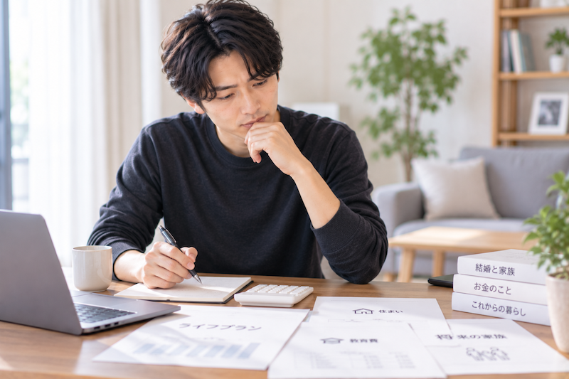 宗教にかかるお金や時間と結婚後の生活について考える婚活中の男性
