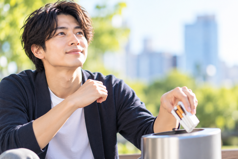 婚活をきっかけに禁煙を決意してタバコを手放す男性
